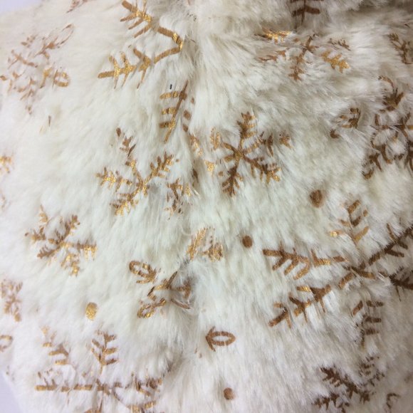 Kellytoy Sugarloaf Snowman Plush 14" Red Bow Hat Christmas Snowflake Pattern - Picture 8 of 10